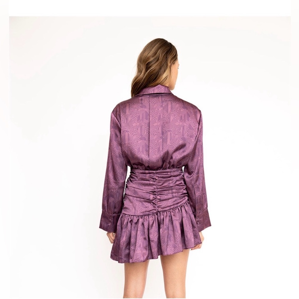 Torn Ronny Kobo "Brenda" Mini Dress - Picture 3 of 8